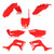 Acerbis Full Plastic Kit Hon Red