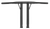 Burly Brand Folsom 14" Bar Matte Black