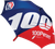 100-PERCENT Offical Umbrella Red/Blue