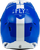 FLY Racing Kinetic Lite Rival Helmet Gloss Blue/white MD