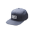 100-PERCENT Icon Snapback Cap Heather Charcoal