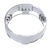 Raceline 1" Cap Extension Silver Fits 4X156/137
