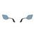 Rizoma Stealth Max Supersport Mirrors Pair Black BMW - BSS210B