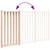 Dog Gate Set of 3 Solid fir wood 59.1 in Foldable Dog Gate A949-352270