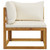 Garden Bench Cream white A949-3068852