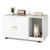 5 Star Pets Wooden Cat Litter Box Enclosure Hidden Litter Box Furniture with Scratching Board