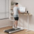 2.25 HP Walking Pad with LED Display and Remote Control-Grey - Color: Gray D681-SP38135US-GR