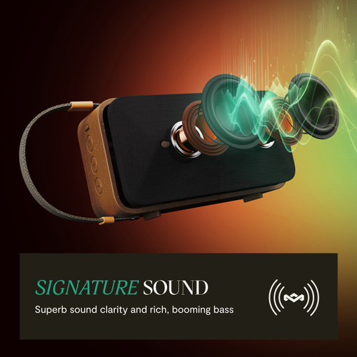 Signature Black | House of Marley Rise Up Solar Bluetooth Speaker