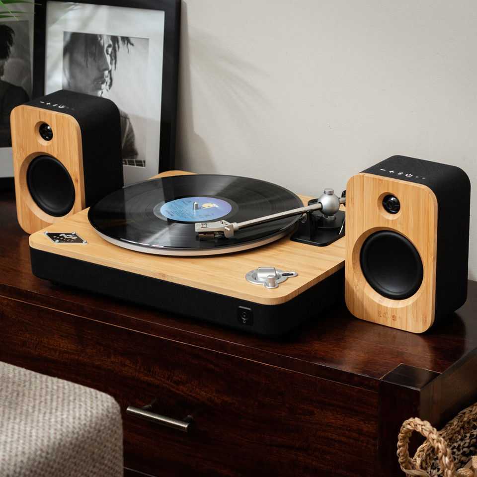  House of Marley Vinyl Record Player, Wireless