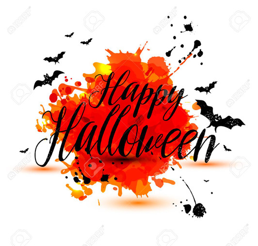 Happy Halloween text