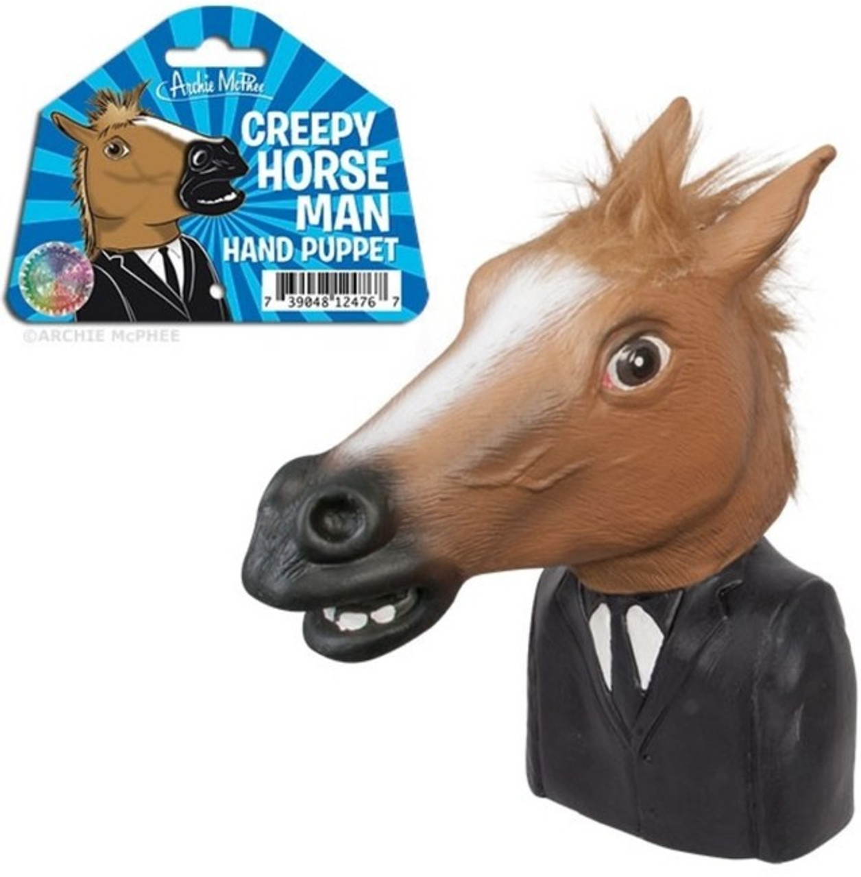 horse hand puppet