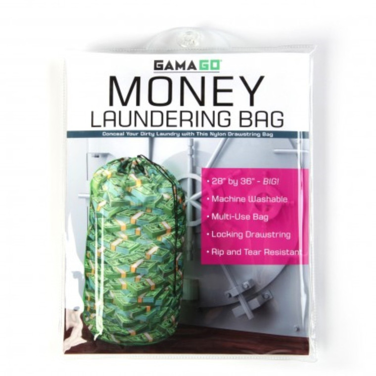 Money Laundering Laundry Bag