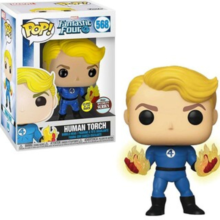 Fantastic Four Human Torch Glow in the Dark Specialty Series Pop