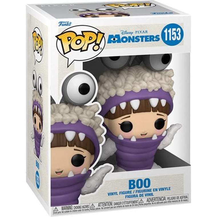 Monsters, Inc. 20th Anniversary Boo with Hood Up Pop