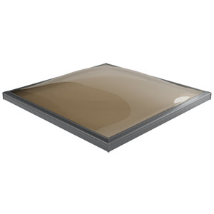 Polycarbonate (Bronze Outer / Clear Inner), Curb Mounted. Polycarbonate (Bronze Outer / Clear Inner), Curb Mounted.