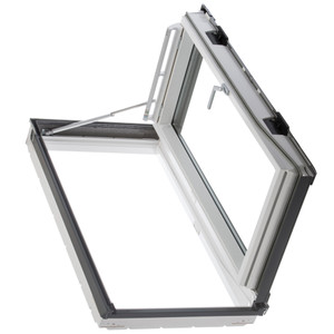 GXU: Side hinged roof access windows open to a maximum of 90° and can be installed either left-hinged or right-hinged according to your preference GXU: Side hinged roof access windows open to a maximum of 90° and can be installed either left-hinged or right-hinged according to your preference