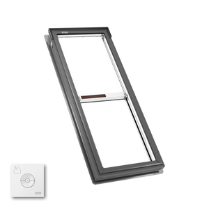 Fixed closed skylight FS C08- aluminum backing offers exceptional insulation and effortless functionality, external view. Fixed closed skylight FS C08- aluminum backing offers exceptional insulation and effortless functionality, external view.