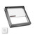 VELUX FS D26 Fixed Deck Mount Skylight with Laminated LowE3 Glass and Solar Room Darkening Shade VELUX FS D26 Fixed Deck Mount Skylight with Laminated LowE3 Glass and Solar Room Darkening Shade