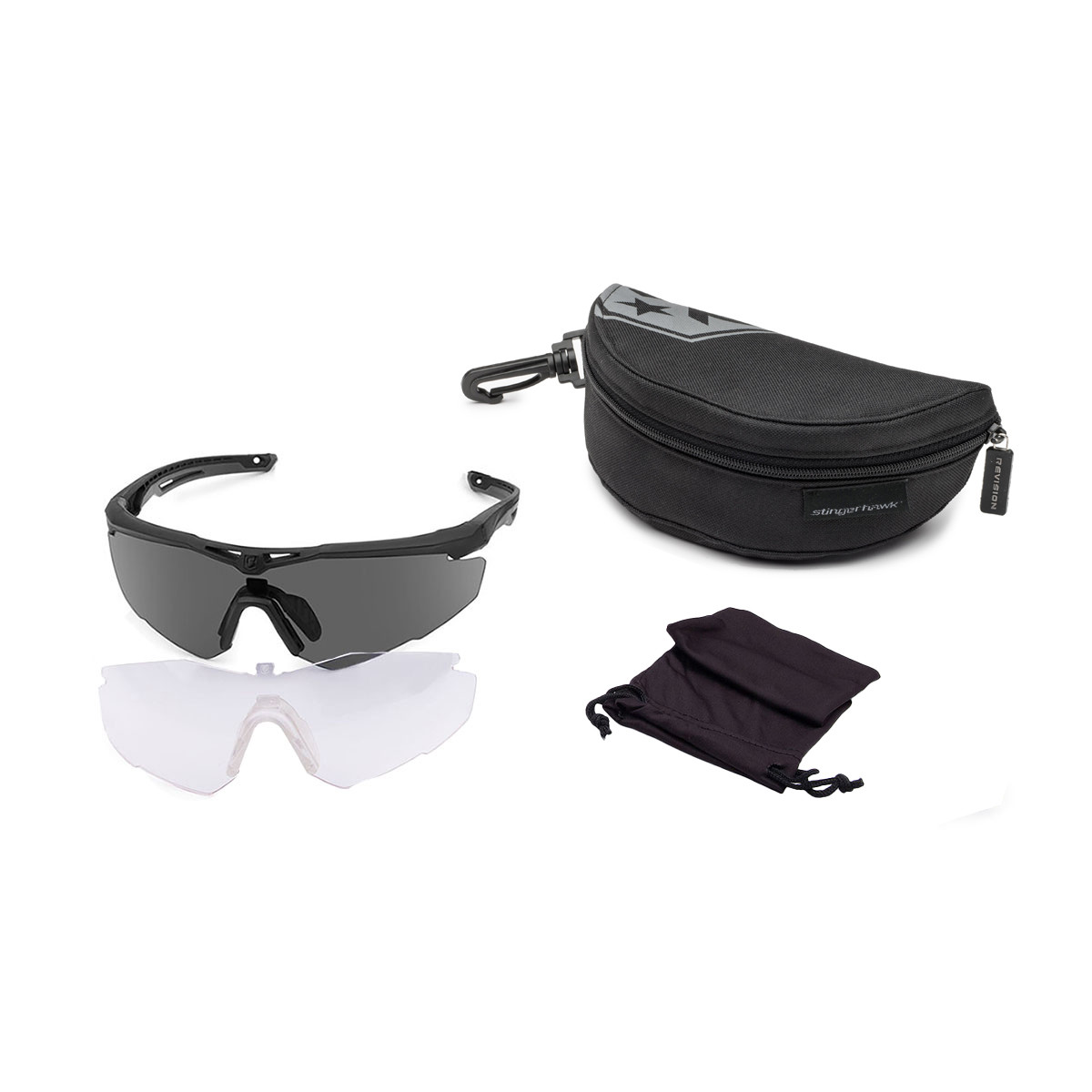 REVISION Stingerhawk ゴーグル 交換レンズ付き StingerHawk® Eyewear 2 Lens Kit | Revision Military