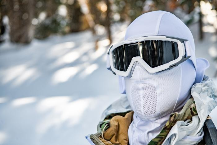 SnowHawk 3-Lens Vermillion Kit with Alpine Balaclava | Revision