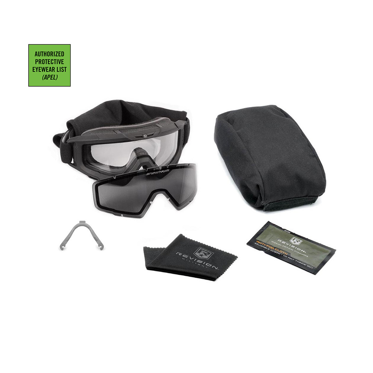 SnowHawk Goggle System APEL U.S. Military Kit | Revision Military