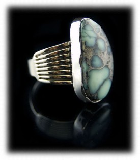 Silver Turquoise Jewelry - Womens Turquoise Ring