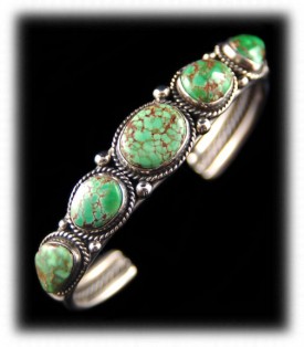 Carico Lake Spiderweb Turquoise Bracelet