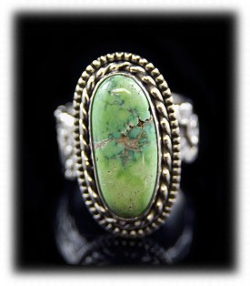 Carico Lake Turquoise Ring in Silver