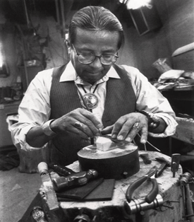 Navajo Silversmith