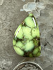 A Freeform Damele Variscite Cabochon