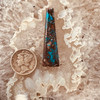 Royal Blue Bisbee w/Quartz Cabochon Royal Blue Bisbee w/Quartz Cabochon