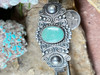 Fred Harvey style filigree turquoise bracelet Fred Harvey style filigree turquoise bracelet