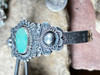 Fred Harvey style filigree turquoise bracelet Fred Harvey style filigree turquoise bracelet
