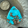Lovely Bisbee Turquoise gemstone with quartz