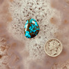 Bisbee Polychrome Spiderweb Turquoise Cabochon