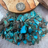 Tumbled Bisbee Turquoise slabs for sale