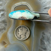 Lg Crystal Bisbee Turquoise Cabochon-525 Lg Crystal Bisbee Turquoise Cabochon-525