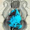 Bisbee Turquoise Cab 89.5 ct