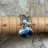 Bisbee Turquoise rock art ring-158