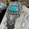 Beautiful Fred Harvey fan and arrow turquoise bracelet