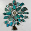 Authentic Bisbee Turquoise Cutting  Slabs-112