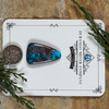 Royal Blue Smokey, Webby  Cabochon