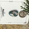 Red Web Bisbee in Quartz Cabochon