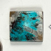 Awesome Crystal  Bisbee Turquoise Cab