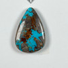 Bisbee Turquoise in Quartz Cab