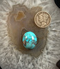 Bisbee turquoise Smoky Webbed  cab-663