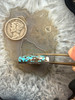 Spiderweb Crystal Bisbee Turquoise cab – 683