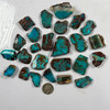 Authentic Bisbee Turquoise Rough for cutting Bisbee Turquoise Cabs, Bisbee Turquoise Beads, Bisbee Turquoise Gemstones, Bisbee Turquoise Cabochons. We have Natural Bisbee Turquoise Rough for Bisbee Turquoise Collectors, Bisbee Turquoise Cutters, Bisbee Turquoise Jewelers & Native American Bisbee Turquoise Artists.
Bisbee Turquoise is a Rare Gemstone From Bisbee, Arizona. Bisbee Turquoise is famous worldwide for its extraordinary beauty and one of a kind character. John Hartman is the #1 authority on Bisbee Turquoise.