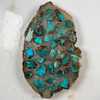 Authentic Bisbee Turquoise Rough for cutting Bisbee Turquoise Cabs, Bisbee Turquoise Beads, Bisbee Turquoise Gemstones, Bisbee Turquoise Cabochons.