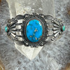 Royal Blue  Turquoise Fred Harvey Bracelet